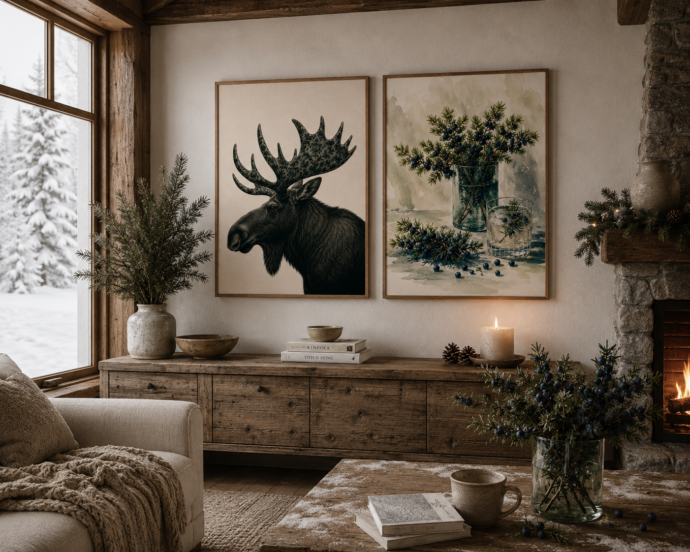 Veda Poster Älg