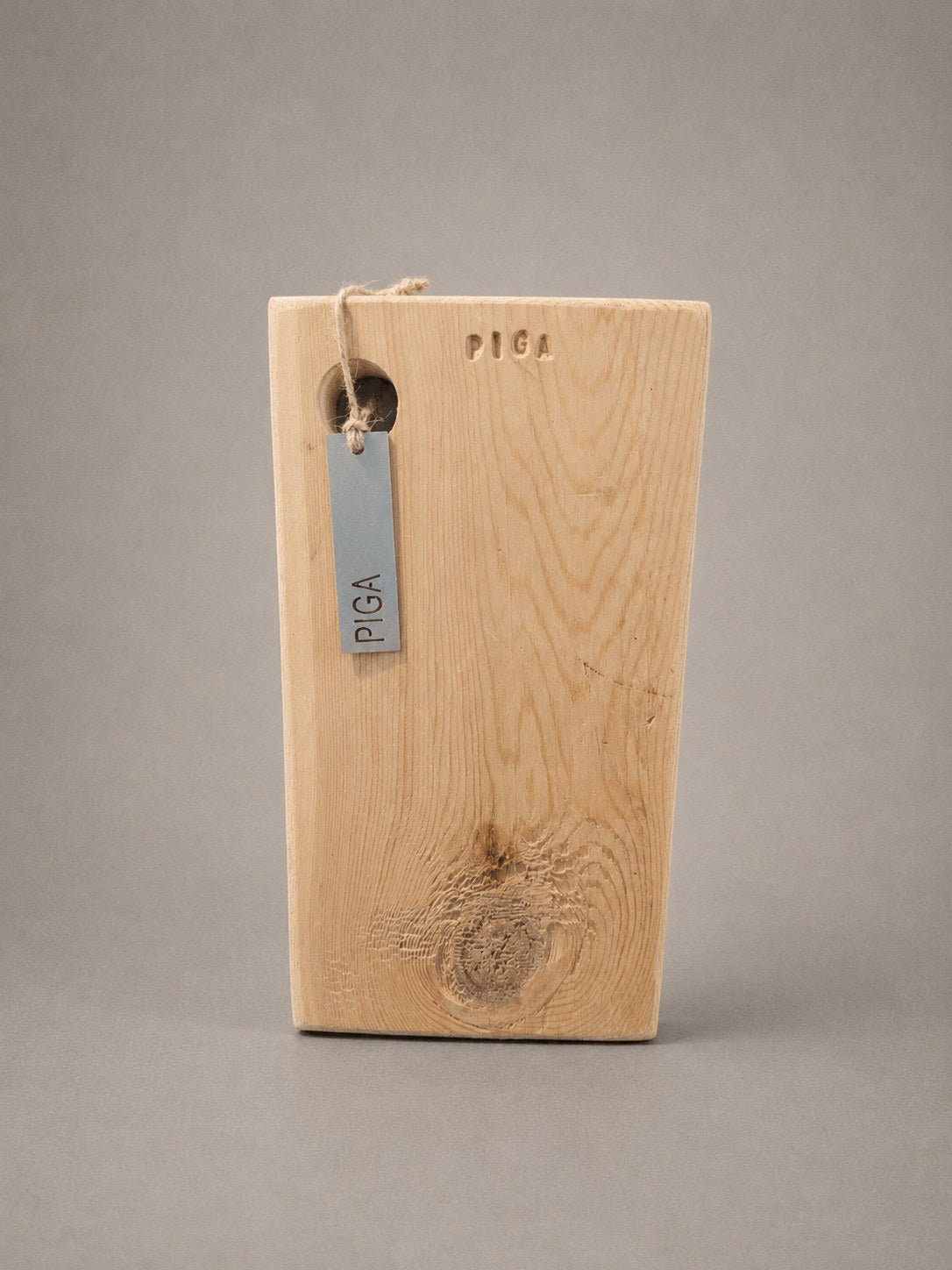 PIGA Handbacken Träbricka - 14 × 25 cm