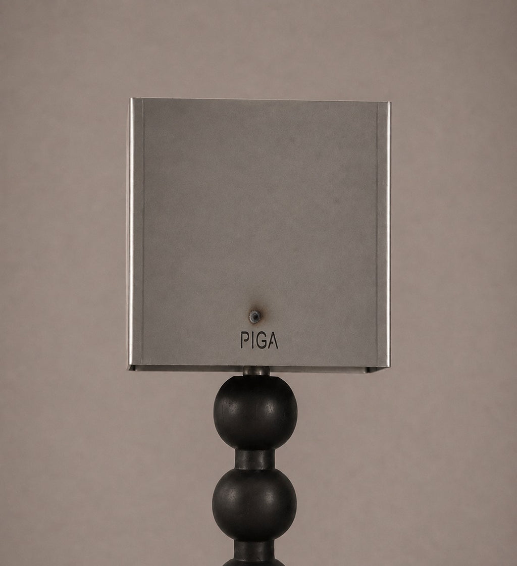 PIGA Lampskärm Stål - Lampfot M