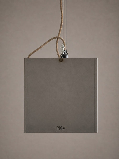 PIGA Lampskärm Stål - Taklampa L