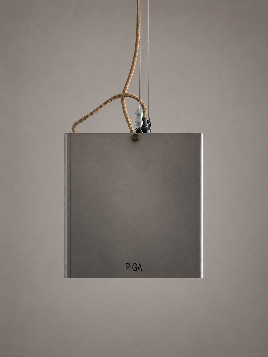 PIGA Lampskärm Stål - Taklampa M
